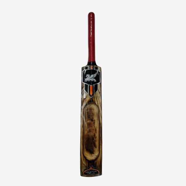 Duck India Tennis Cricket bat Selected Willow (BURN) - Image 2
