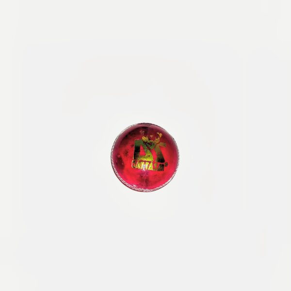 Cricket Leather Ball Red 4 Piece Cricket Leather Ball (1 unit) - Image 3